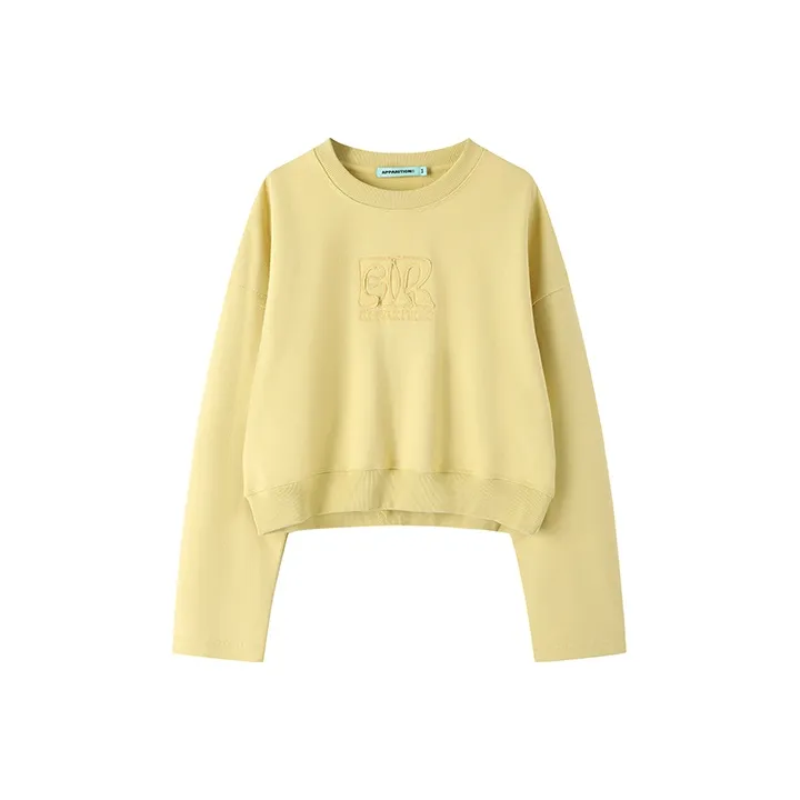Apparition Sweatshirt Women's Coconut Yellow-0