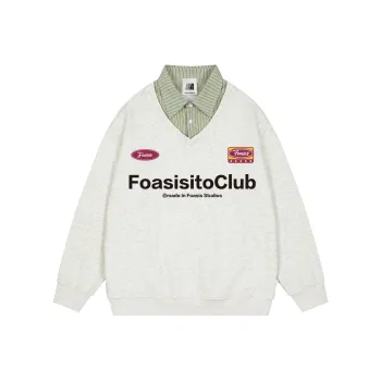 FOASIS Sweatshirt Unisex Light Gray