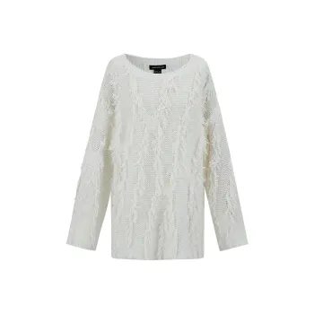 URBAN REVIVO Knitwear Women's Raw White