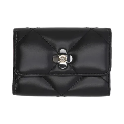 TORY BURCH Cow Leather Card Holder Women's Black