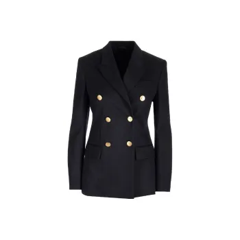 Givenchy Double-Breasted Long-Sleeved Blazer