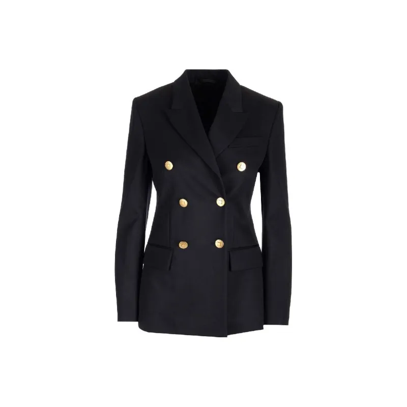 Givenchy Double Breasted Long Sleeved Blazer-0