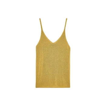 ZARA Camisole Women's Yellow Green