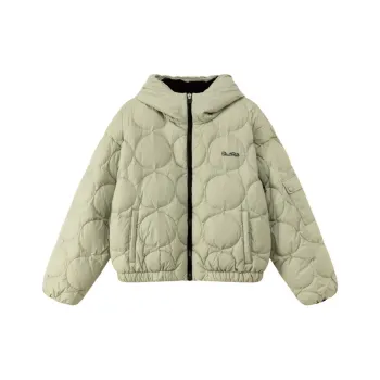 CHUU Down Jacket Women's Gray Pea Green