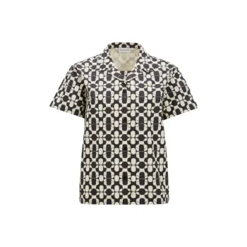 Moncler Geometric print Cotton Shirt