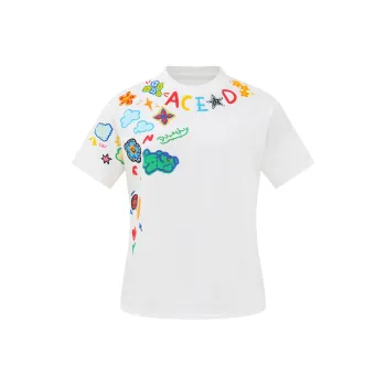 BEAR UNION Drop Shoulder Sleeve T Shirt Women's
