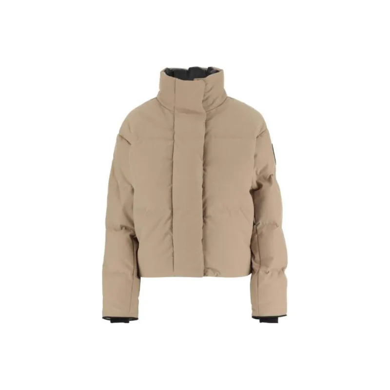 Canada Goose Black Label Grandview Cropped Jacket Desert Sand-0