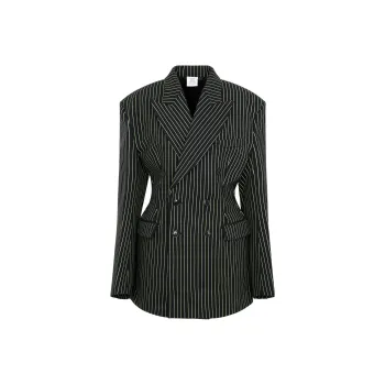 Vetements Hourglass Molton Tailored Jacket