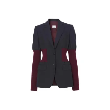 Burberry SS22 Business Suit Coat Women's Black