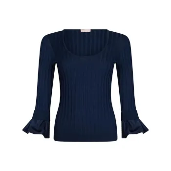 LIU·JO Flounce sleeved Jumper