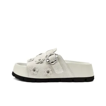 KMD Rhinestone Quiet Slide Slippers Women's
