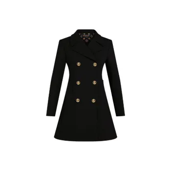 LOUIS VUITTON SS21 Business Suit Coat Women's Black