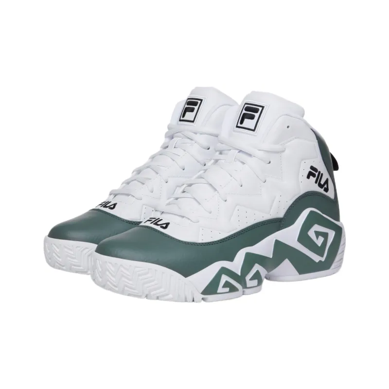 FILA MB Mid Top Basketball Shoes Men's White-2