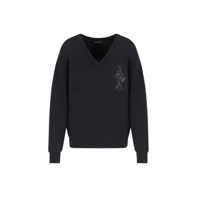ARMANI EXCHANGEAE SS25 Sweatshirt Women's Black-0