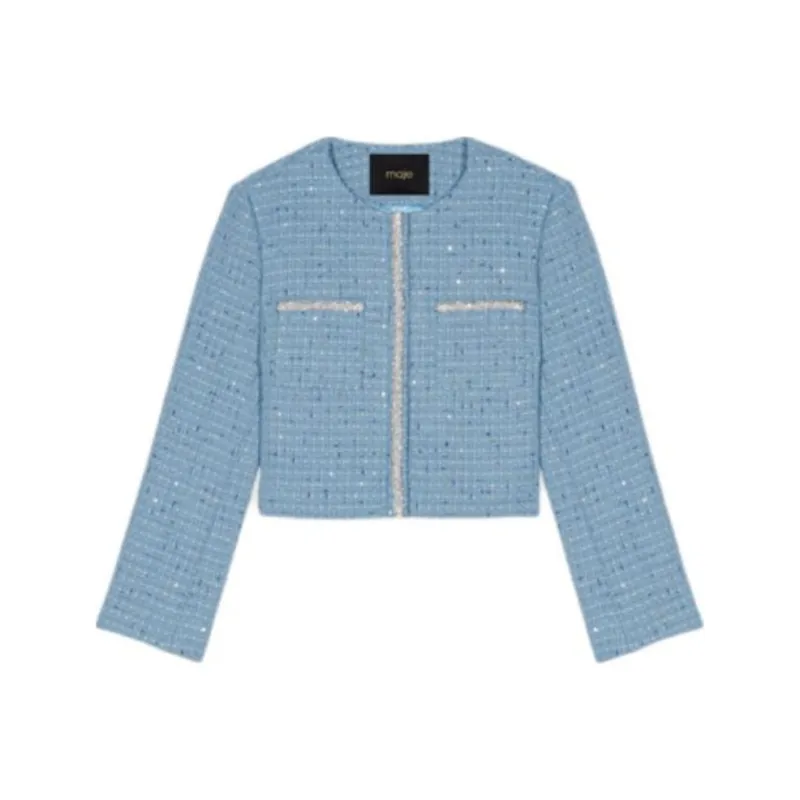 Maje Tweed Jacket-0