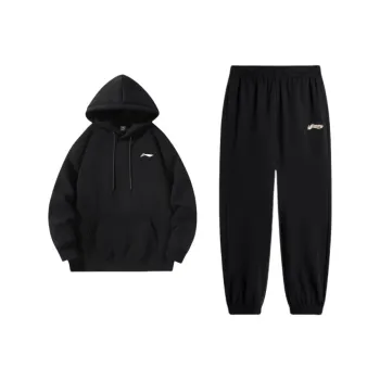 LiNing Sports Life Collection Casual Sportswear Unisex Black