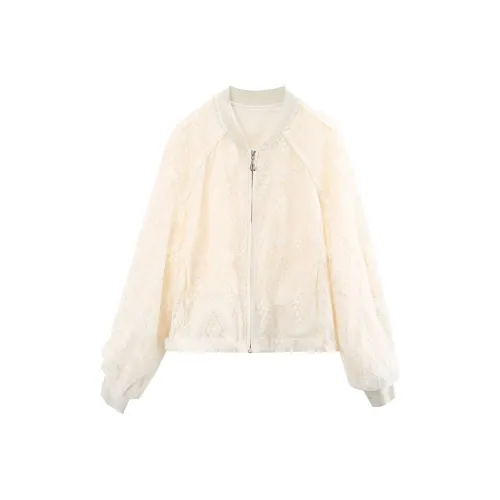 A Paradise For Awakening Jackets & Coats Women's Beige Apricot