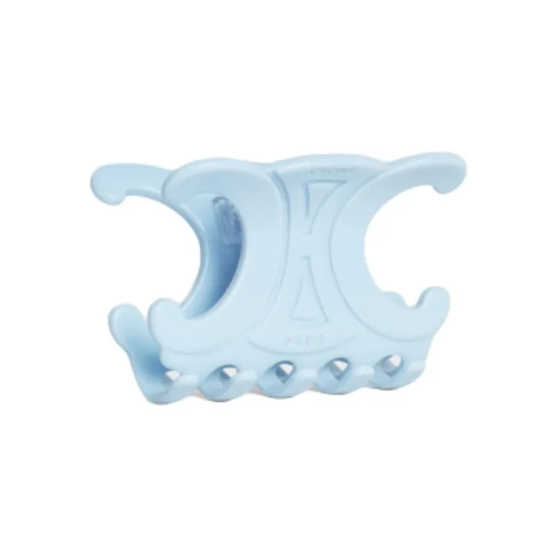 CELINE Stainless Steel Hair Clips Unisex Blue-1
