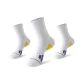 3 Pack White Purple