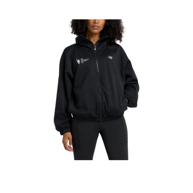New Balance NYC Marathon Jackets Coats Women's Black-0