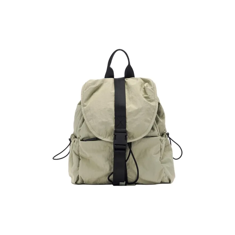 RED DRAGONFLY Fabric Backpack Unisex Black/Light Blue/Gray/Green-11