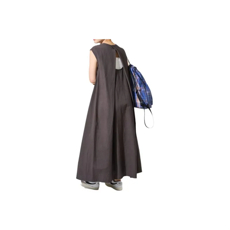 FREAK'S STORE Sleeveless Dress Women's Charcoal Gray-3