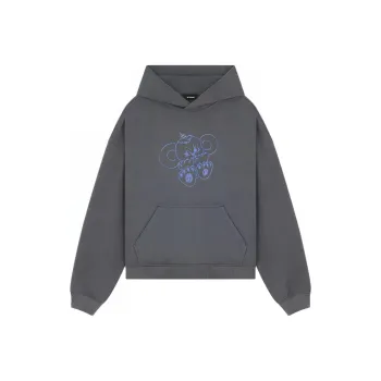 WE11DONE Monster print Cotton Hoodie