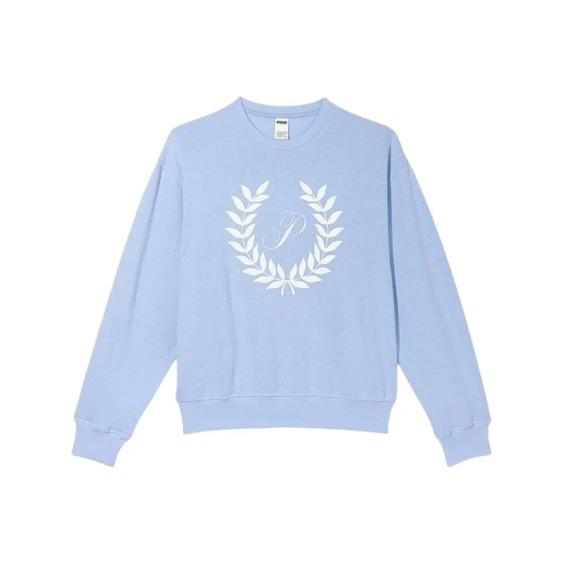 Victoria's Secret PINK Sweatshirt Women's Blue-0