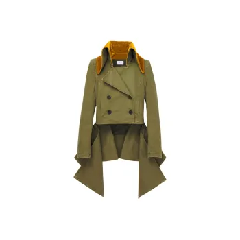 Alexander McQueen Jackets & Coats Women's Khaki
