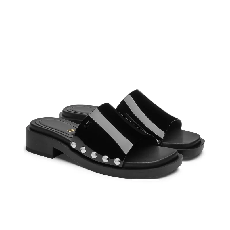 CHARLES&KEITH Composite Sole Slide Slippers 3.3cm Women's-1