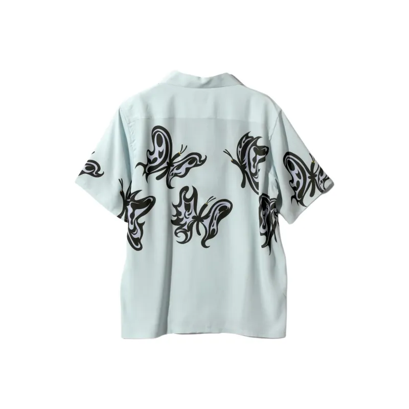 Needles KAE TANAKA Collaboration SS25 Shirt Unisex Light Green-1