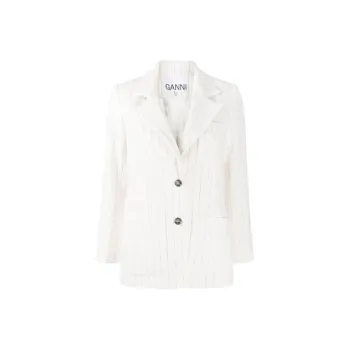 GANNI Business Suits Women's White