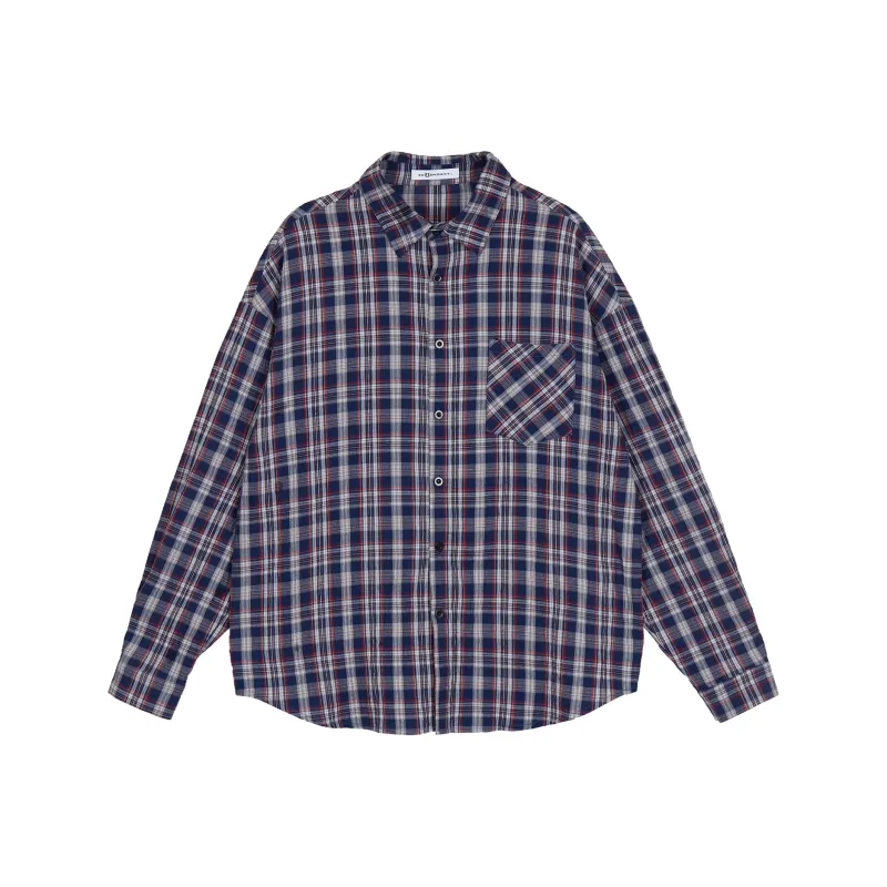ZUOBEIKA Shirt Unisex Blue Coffee Color-0