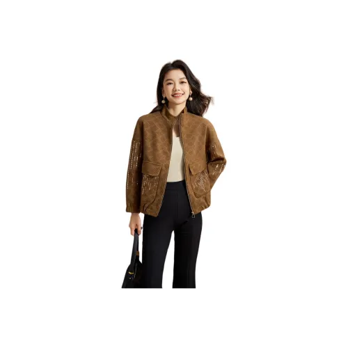 Mylan Jackets Women's Camel