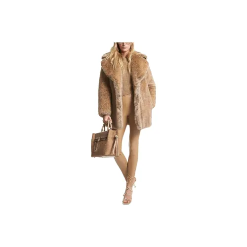 MICHAEL KORS Coats Women's Light Umber