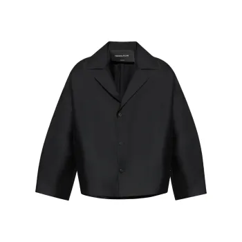 Fabiana Filippi V Neck Cropped Jacket