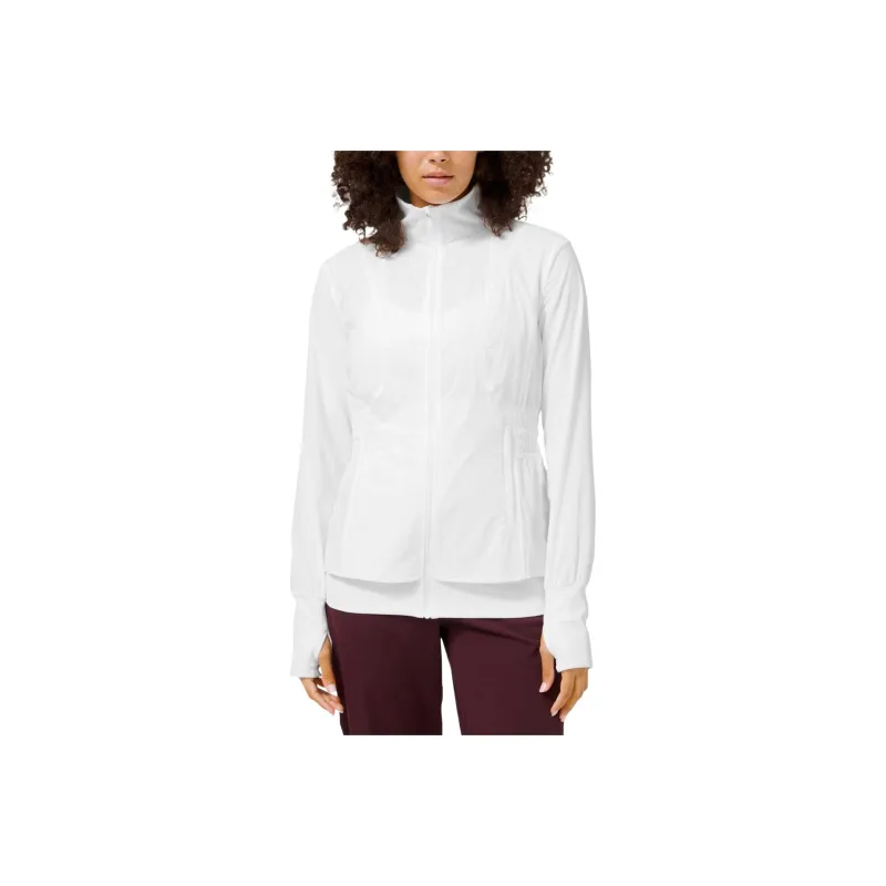 Lululemon Sights Seen Jackets Coats Women's White-0