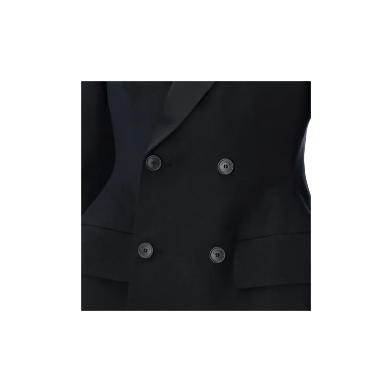 Balenciaga Hourglass Double-Breasted Jacket-5