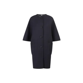 GUCCI Gg Supreme Reversible Wool Coat