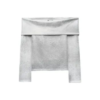 ZARA Knitwear Women's Silver