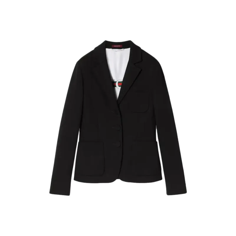 GUCCI SS25 Jackets Coats Women's Black-0