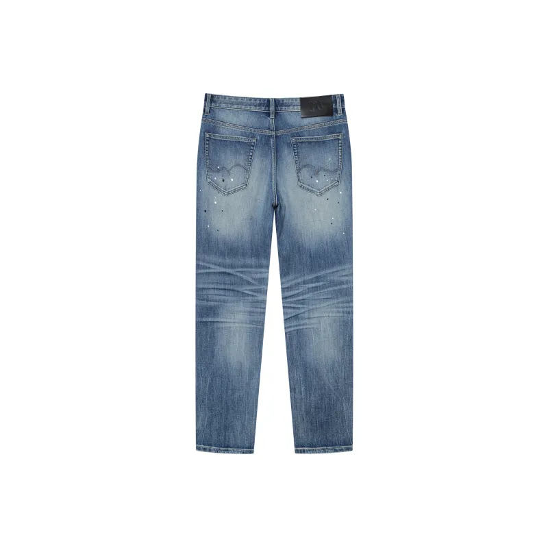 Cabbeen Jeans Men Cerulean-1