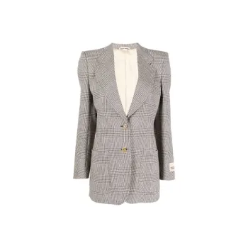 GUCCI Single breasted Checked Suit Jacket