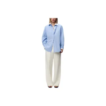 ZARA Shirts Women's Blue With White Lettering