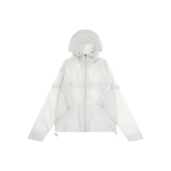 FAIRFAFO Jackets Coats Women's Gray