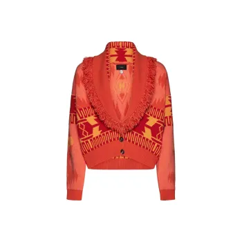 Alanui Icon Jacquard Cardigan