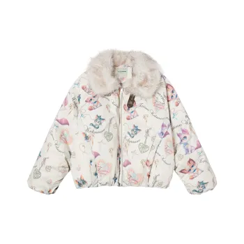 EPTISON WOMAN Down Jacket Women's Cute Pet Party