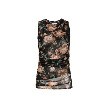 Dorothee Schumacher Floral print Semi sheer Blouse