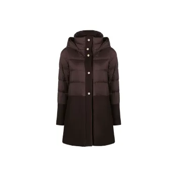 HERNO Hooded Buttoned Padded Jacket