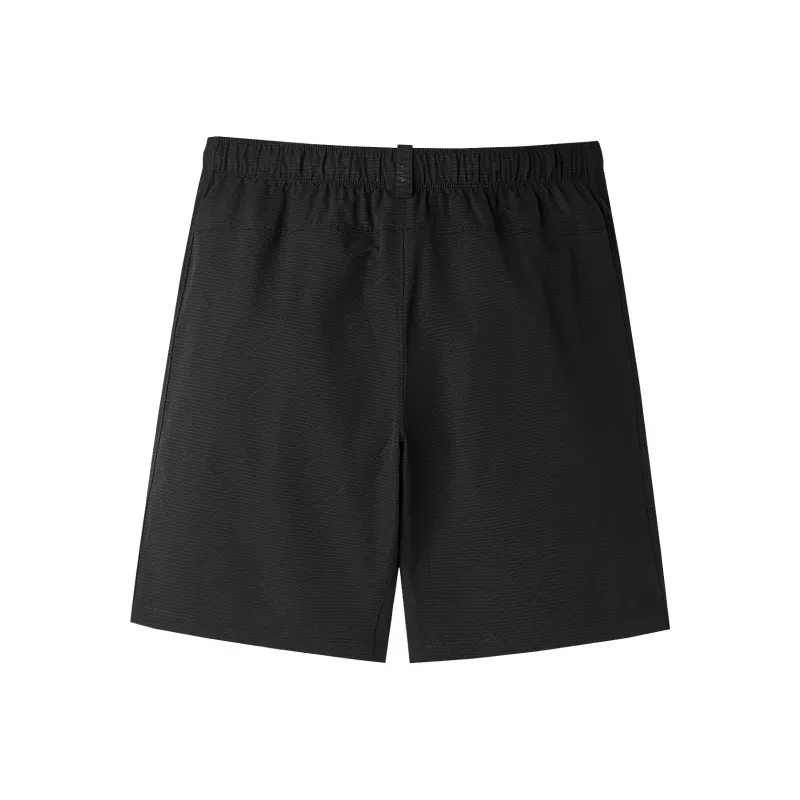 HLA Casual Shorts Men's Black Pattern 15-1